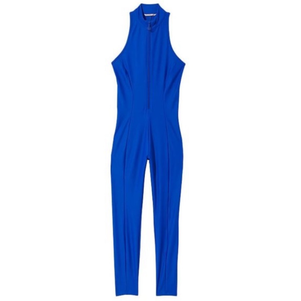 NWT Victoria’s Secret Blue Zip Up Jumpsuit 💙 - Picture 3 of 15